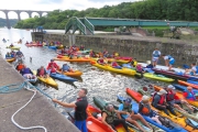 Descente de l‘Aulne en kayak aout 2015